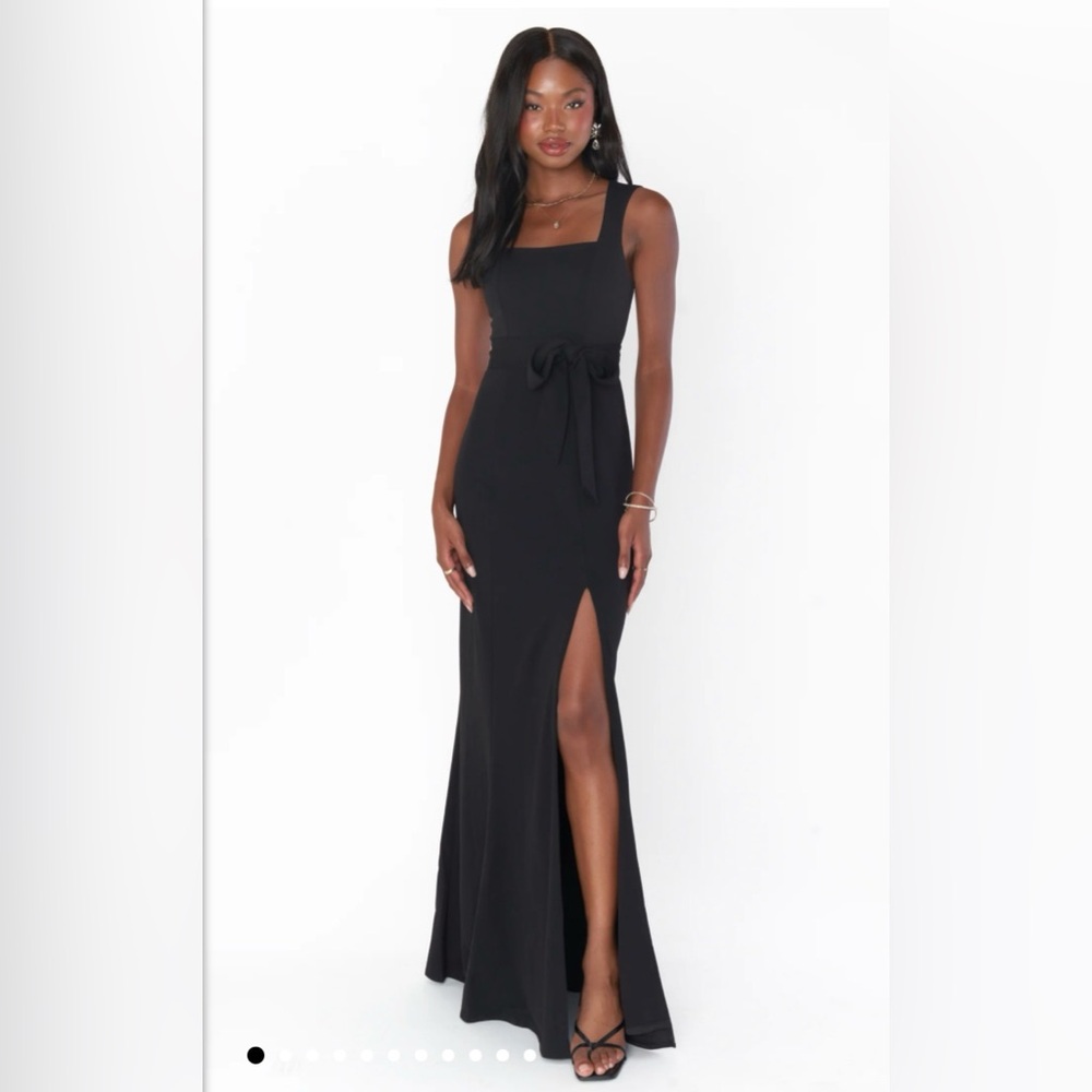 Show Me Your MuMu Black Dress